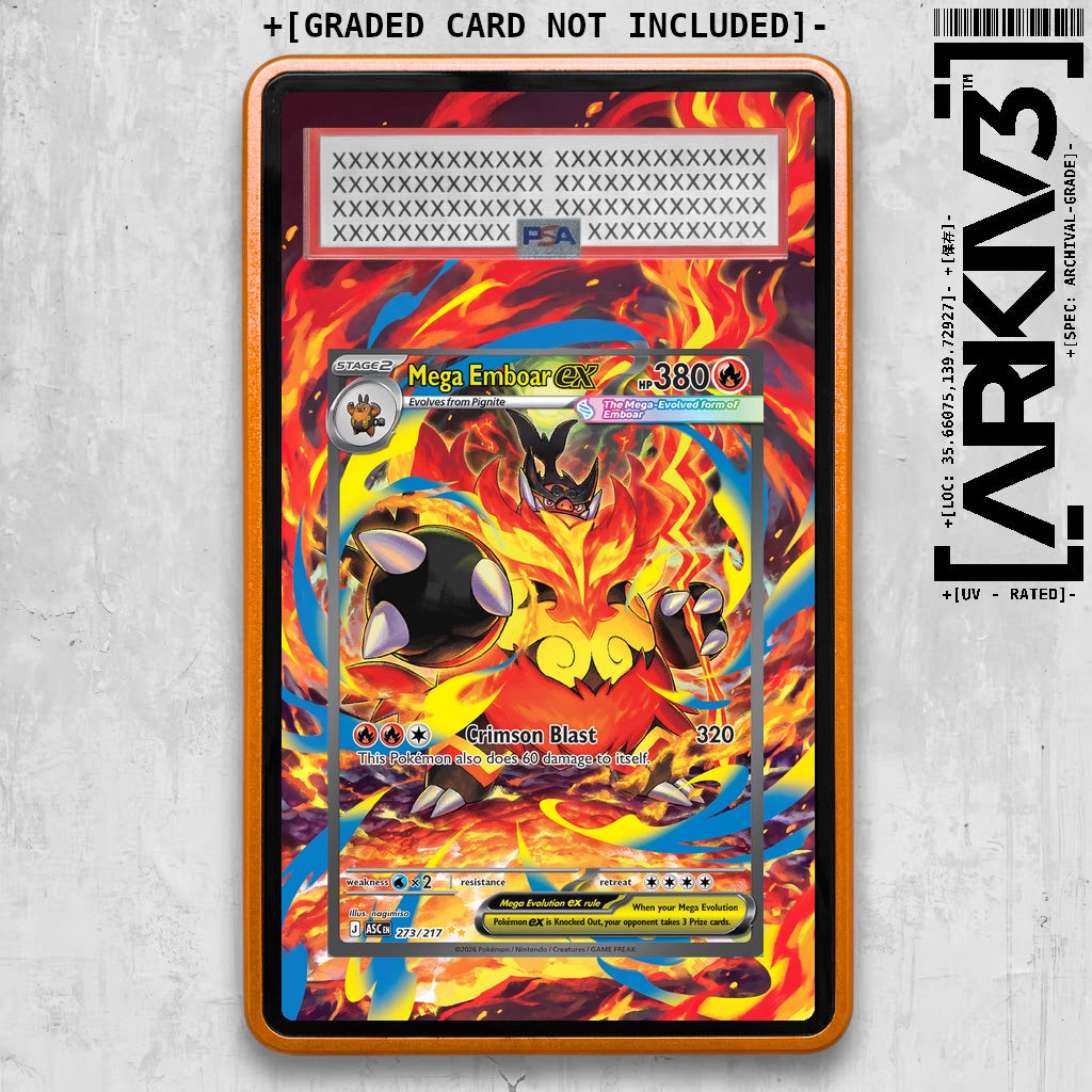 ARKIV3 PSA graded front - Orange