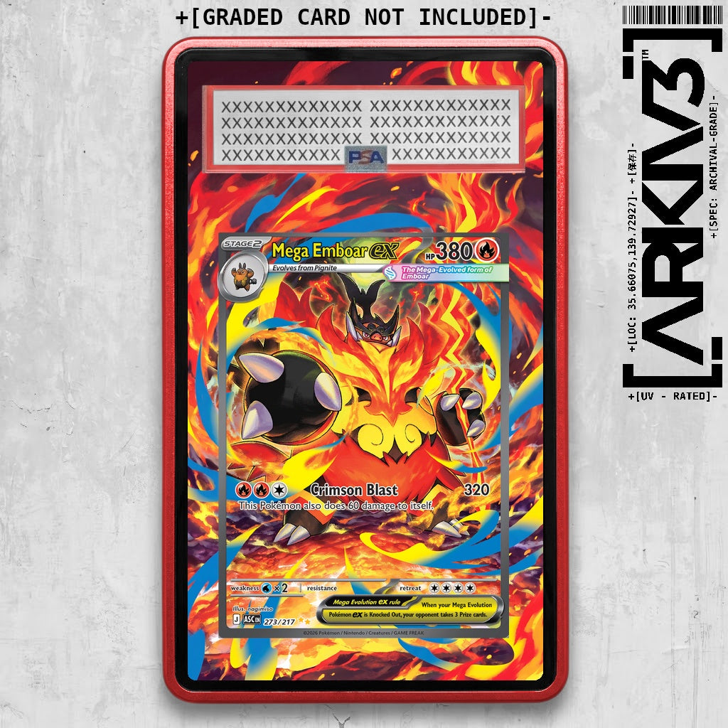 ARKIV3 PSA graded front - Red