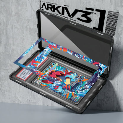 ARKIV3 PSA graded exploded mockup