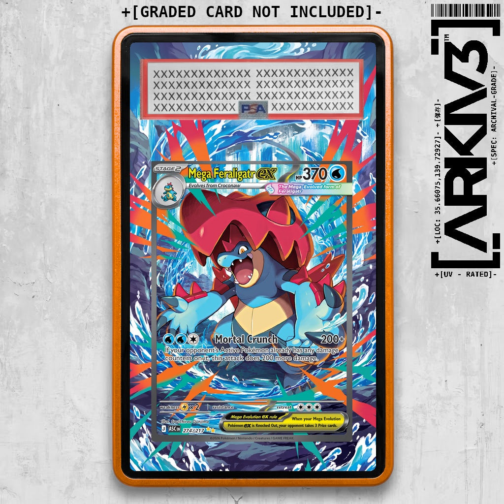 ARKIV3 PSA graded front - Orange
