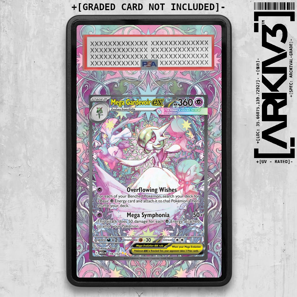 [UNIT: 178/132] // Mega Gardevoir ex Extended Art Display Case - Graded