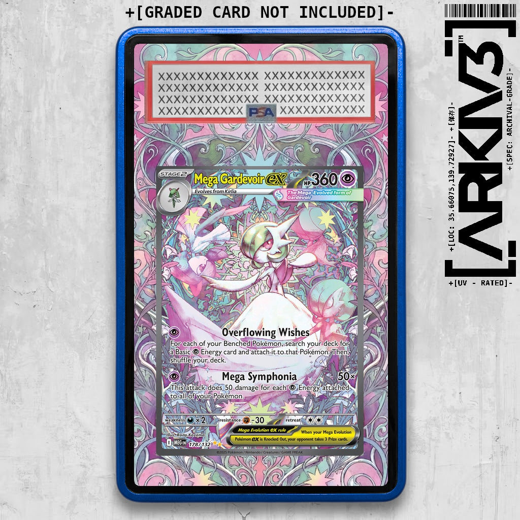 [UNIT: 178/132] // Mega Gardevoir ex Extended Art Display Case - Graded