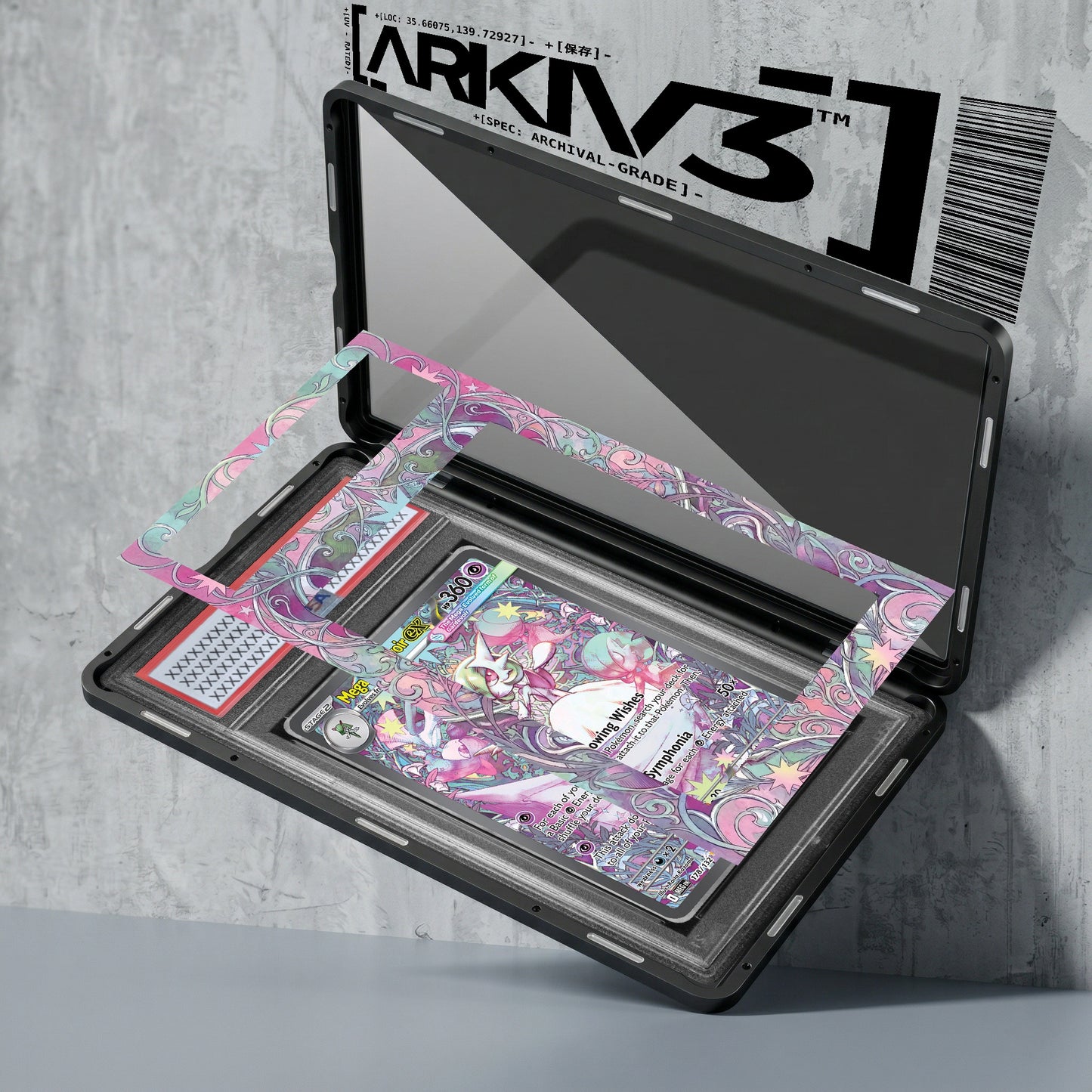 [UNIT: 178/132] // Mega Gardevoir ex Extended Art Display Case - Graded