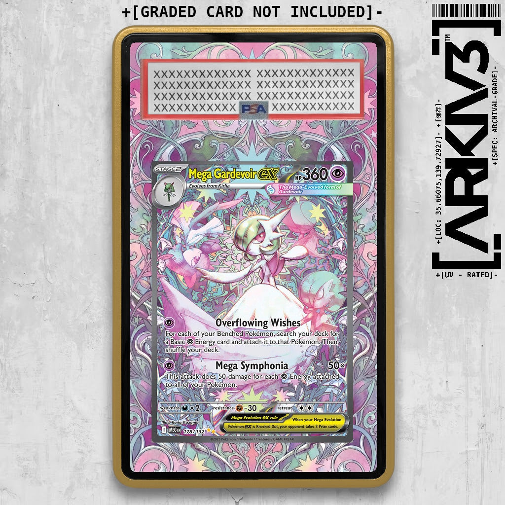 [UNIT: 178/132] // Mega Gardevoir ex Extended Art Display Case - Graded