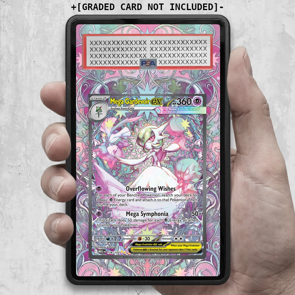 [UNIT: 178/132] // Mega Gardevoir ex Extended Art Display Case - Graded