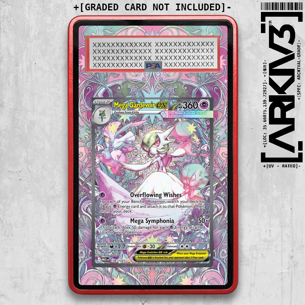 [UNIT: 178/132] // Mega Gardevoir ex Extended Art Display Case - Graded