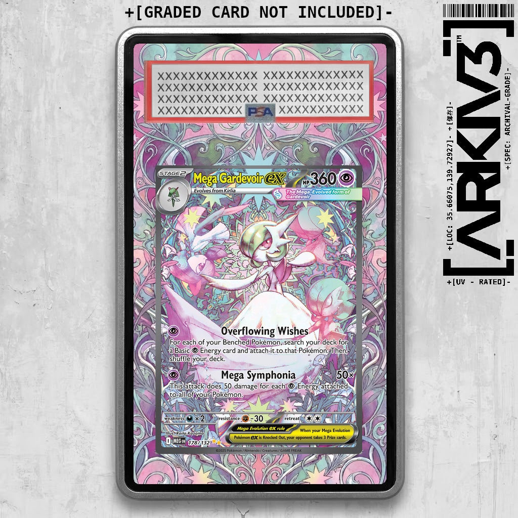 [UNIT: 178/132] // Mega Gardevoir ex Extended Art Display Case - Graded