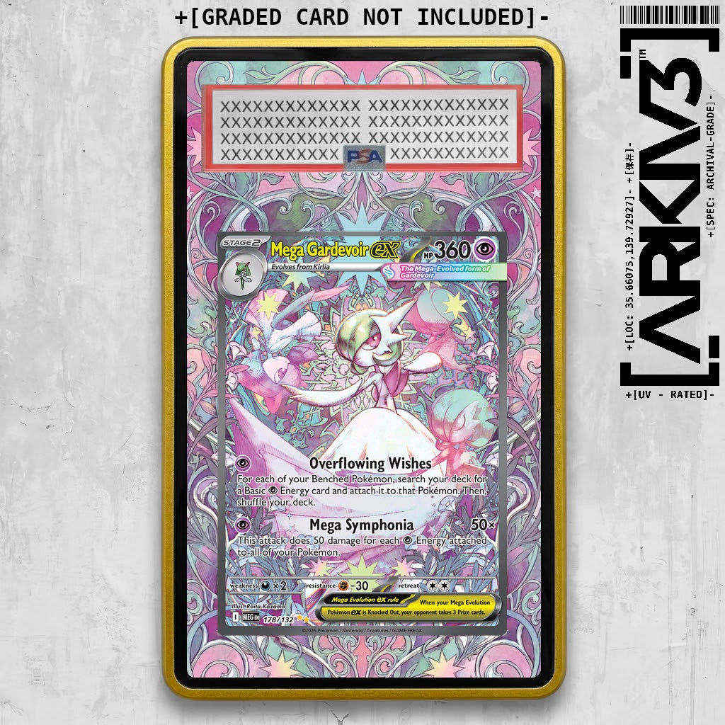 [UNIT: 178/132] // Mega Gardevoir ex Extended Art Display Case - Graded
