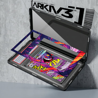 ARKIV3 PSA graded exploded mockup