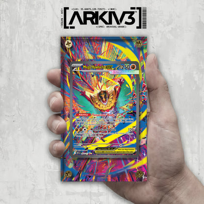 [UNIT: 283/217] // Mega Hawlucha ex Extended Art Display Case - Raw