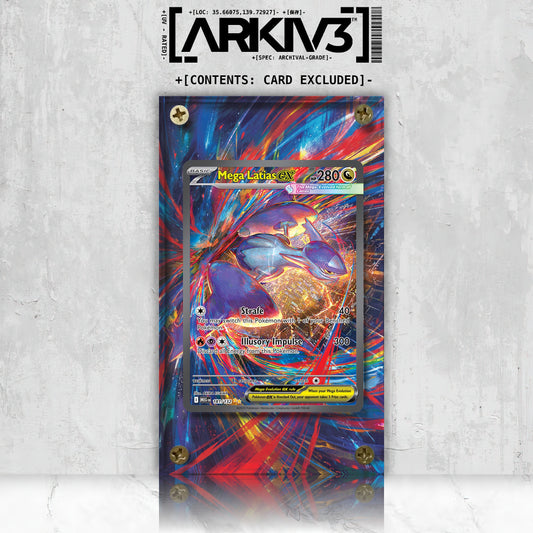 [UNIT: 181/132] // Mega Latias ex Extended Art Display Case - Raw