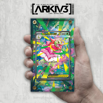 [UNIT: 272/217] // Mega Meganium ex Extended Art Display Case - Raw