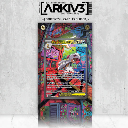 [UNIT: 285/217] // Mega Scrafty ex Extended Art Display Case - Raw