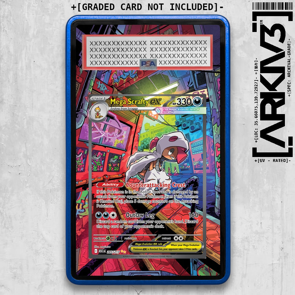 ARKIV3 PSA graded front - Blue
