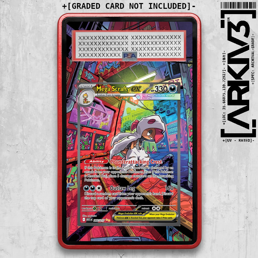 ARKIV3 PSA graded front - Red