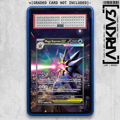 [UNIT: 118/088] // Mega Starmie ex Extended Art Display Case - Graded