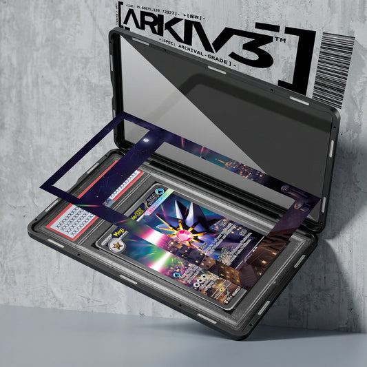 ARKIV3 PSA graded exploded mockup