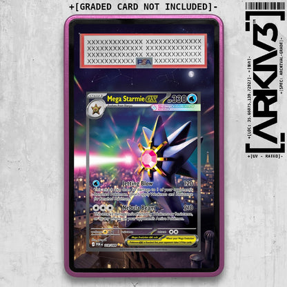 [UNIT: 118/088] // Mega Starmie ex Extended Art Display Case - Graded