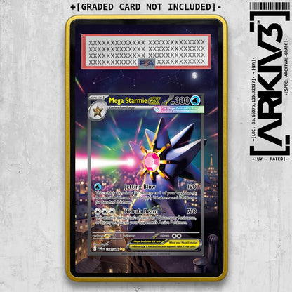 [UNIT: 118/088] // Mega Starmie ex Extended Art Display Case - Graded