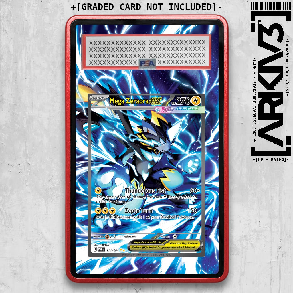 ARKIV3 PSA graded front - Red