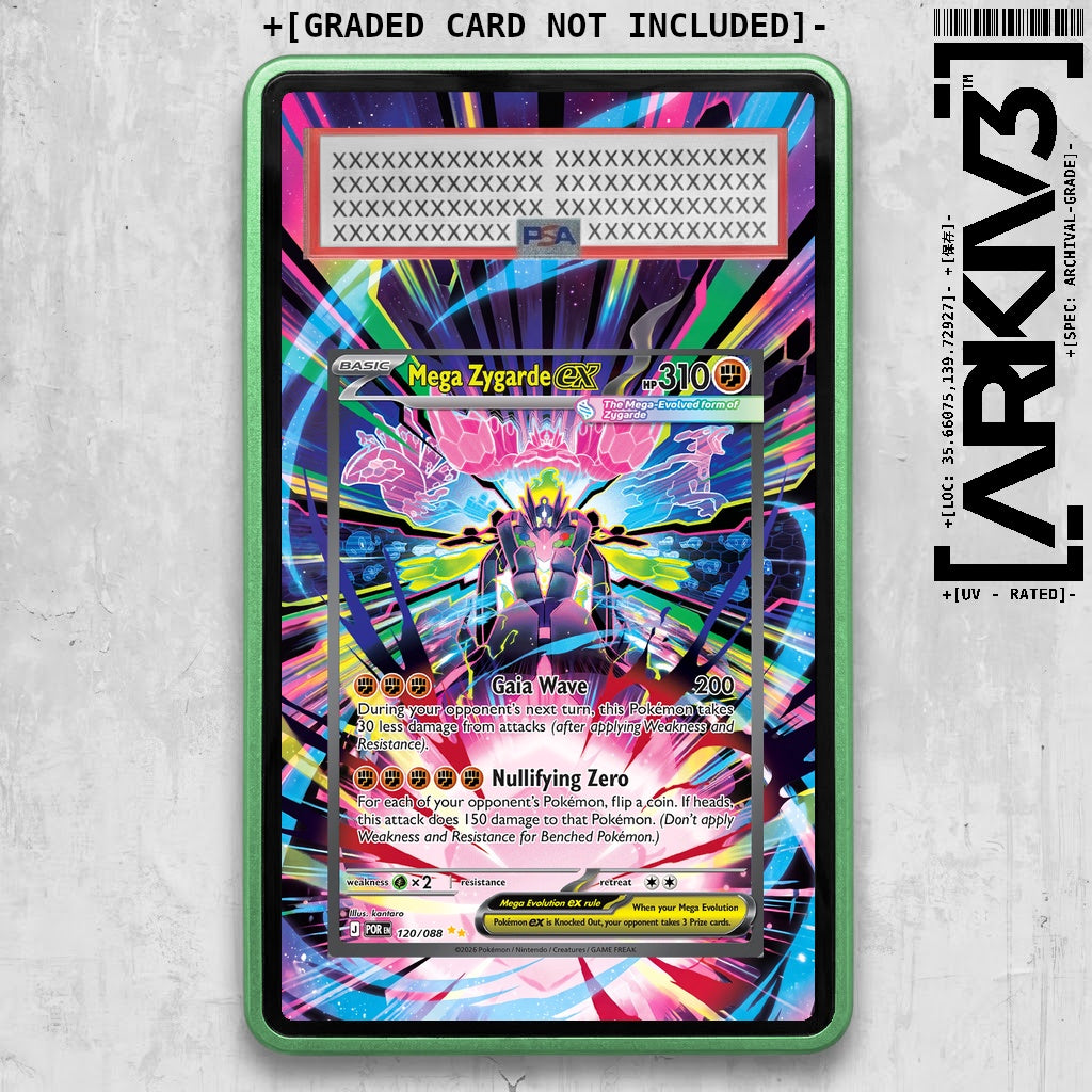 ARKIV3 PSA graded front - Green
