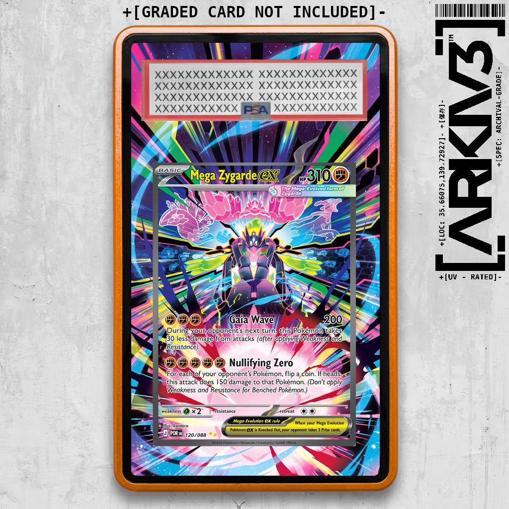 ARKIV3 PSA graded front - Orange