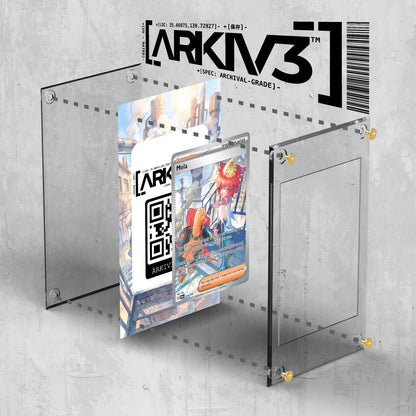 [UNIT: 254/182] // Mela Extended Art Display Case - Raw