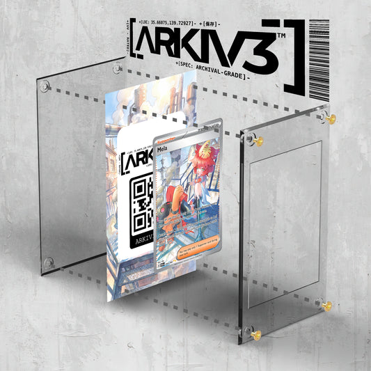 [UNIT: 254/182] // Mela Extended Art Display Case - Raw