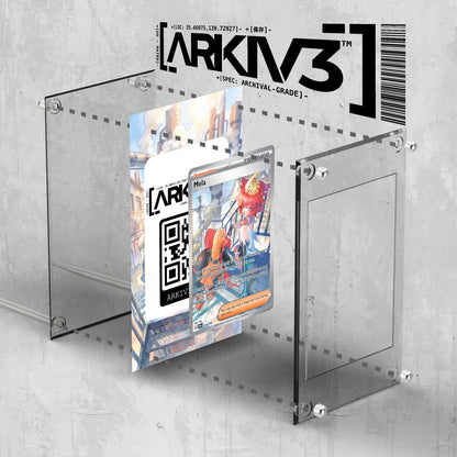 [UNIT: 254/182] // Mela Extended Art Display Case - Raw