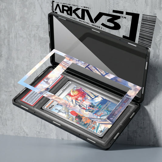 ARKIV3 PSA graded exploded mockup