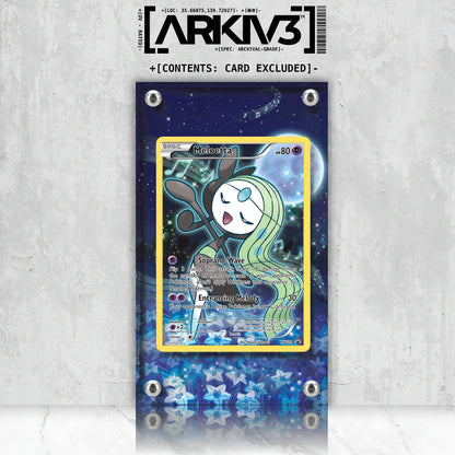 [UNIT: XY120/211] // Meloetta Extended Art Display Case - Raw