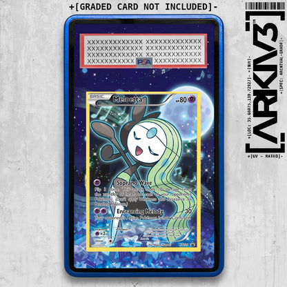 [UNIT: XY120/211] // Meloetta Extended Art Display Case - Graded