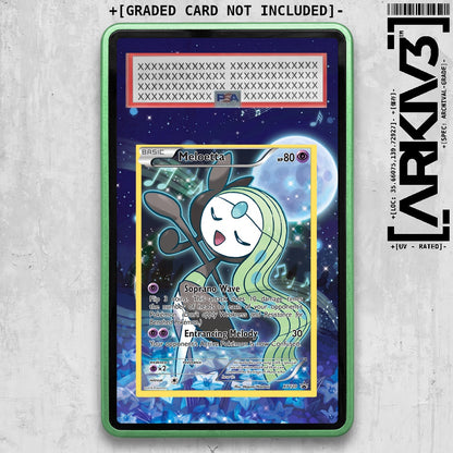 [UNIT: XY120/211] // Meloetta Extended Art Display Case - Graded