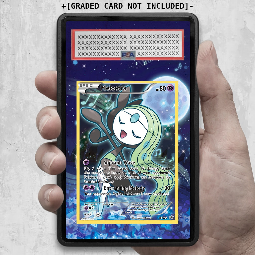 [UNIT: XY120/211] // Meloetta Extended Art Display Case - Graded