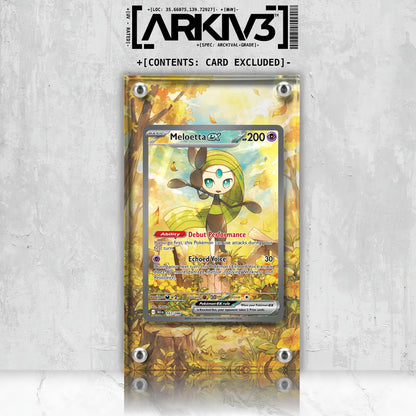 [UNIT: 167/86] // Meloetta ex Extended Art Display Case - Raw