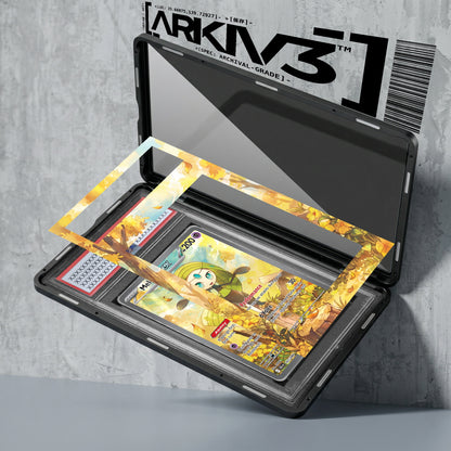 ARKIV3 PSA graded exploded mockup