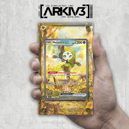 [UNIT: 167/86] // Meloetta ex Extended Art Display Case - Raw