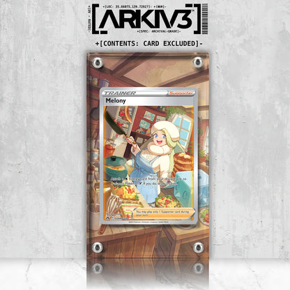 [UNIT: GG64/70] // Melony Extended Art Display Case - Raw