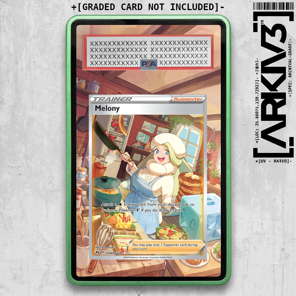 ARKIV3 PSA graded front - Green
