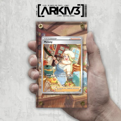 [UNIT: GG64/70] // Melony Extended Art Display Case - Raw