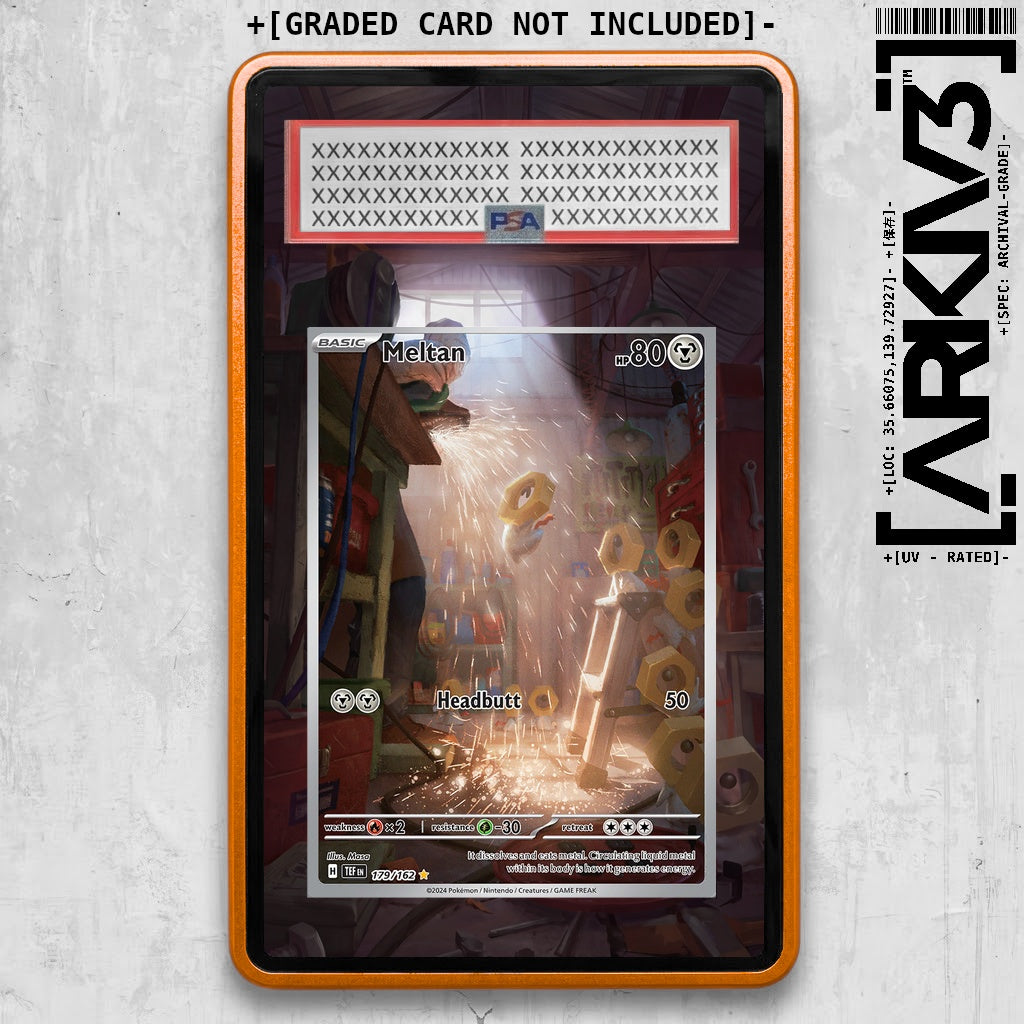 ARKIV3 PSA graded front - Orange