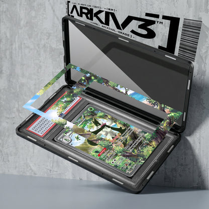 ARKIV3 PSA graded exploded mockup