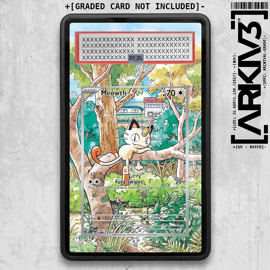 ARKIV3 PSA graded front - Black