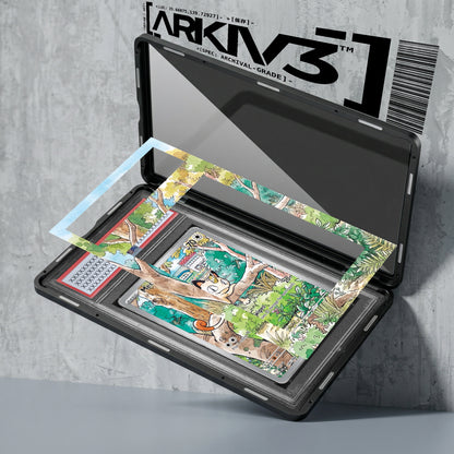 ARKIV3 PSA graded exploded mockup