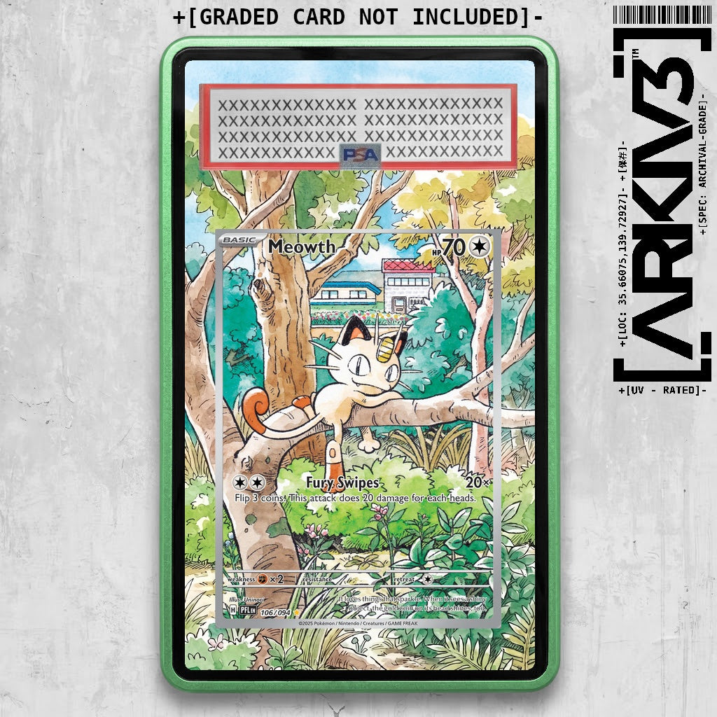 ARKIV3 PSA graded front - Green