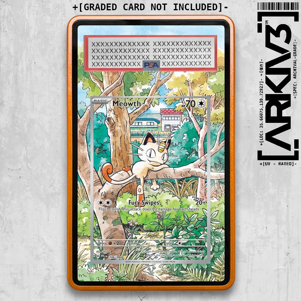 ARKIV3 PSA graded front - Orange