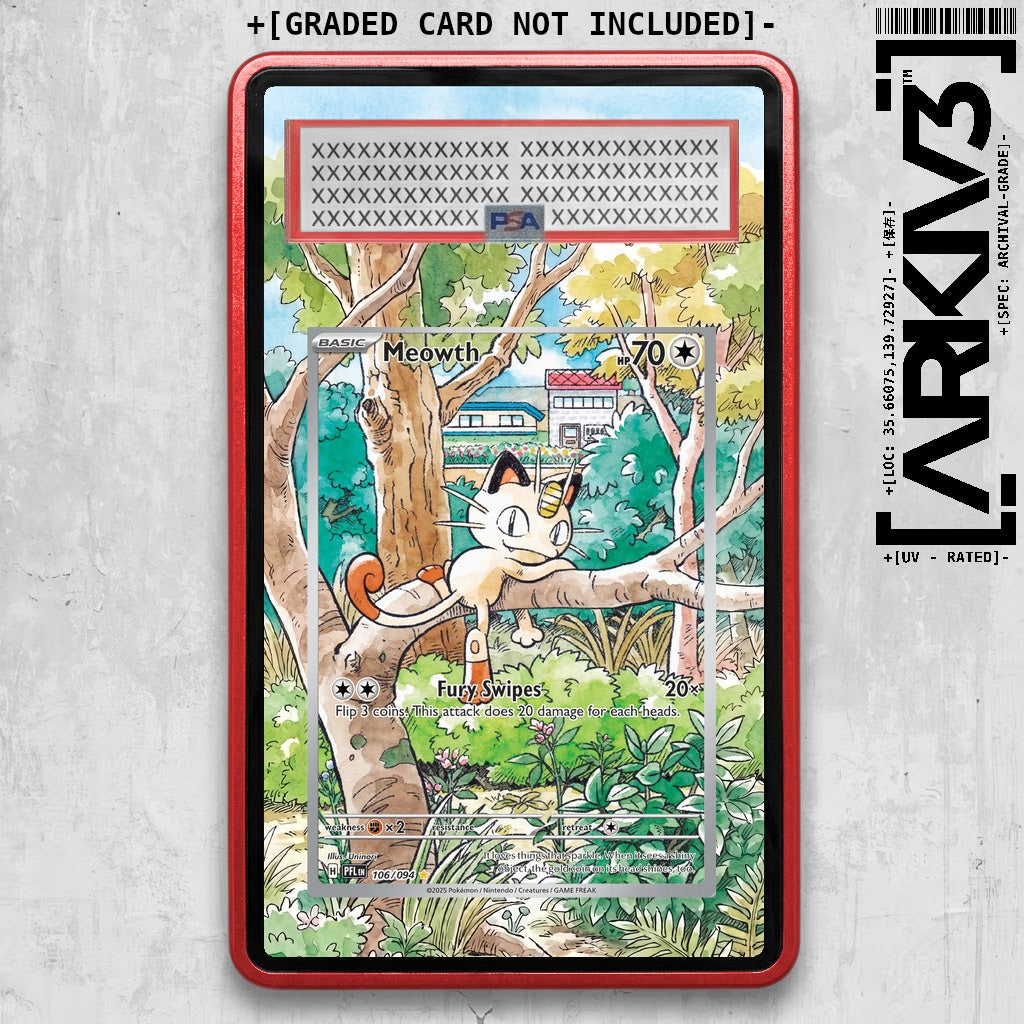 ARKIV3 PSA graded front - Red