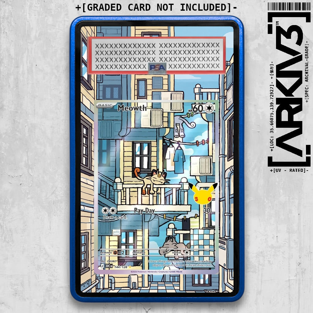 ARKIV3 PSA graded front - Blue