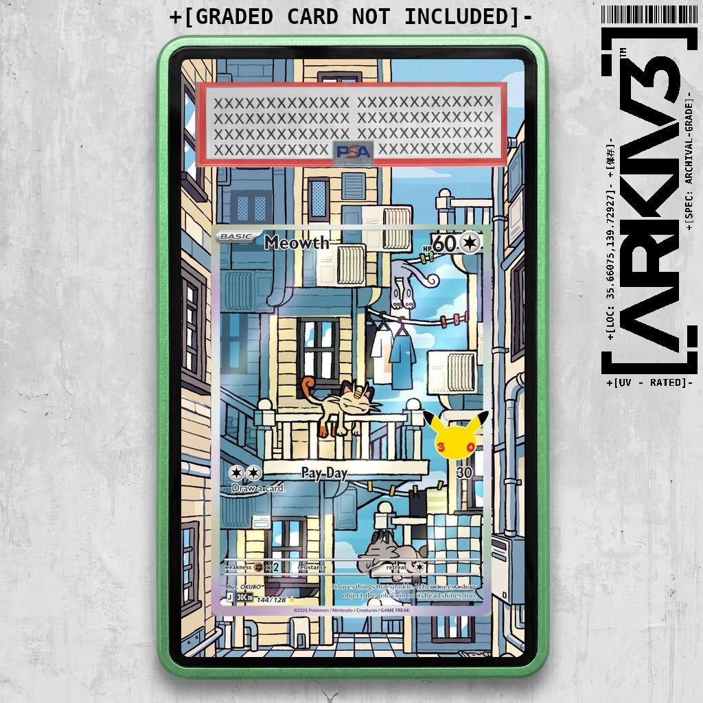 ARKIV3 PSA graded front - Green