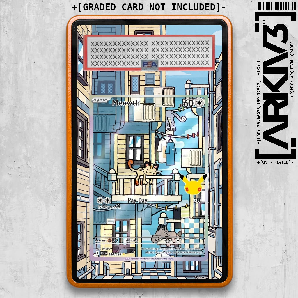ARKIV3 PSA graded front - Orange